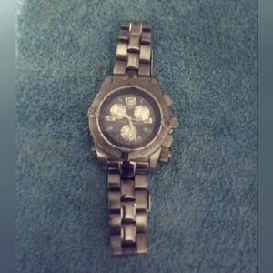 Luxury  Man's Breitling Emergency Stainless Watch